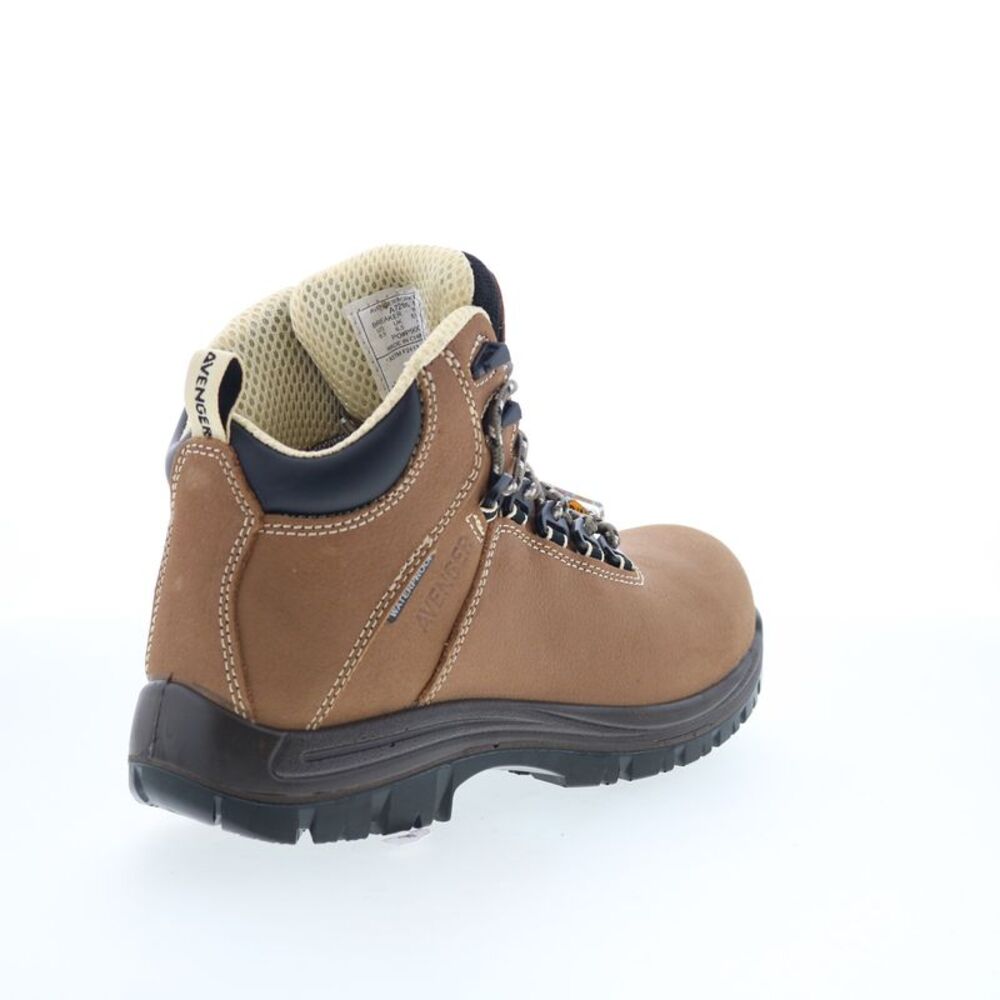 Avenger Womens Breaker Mid Composite Toe Waterproof Brown Boots (NWT) - Picture 7 of 7